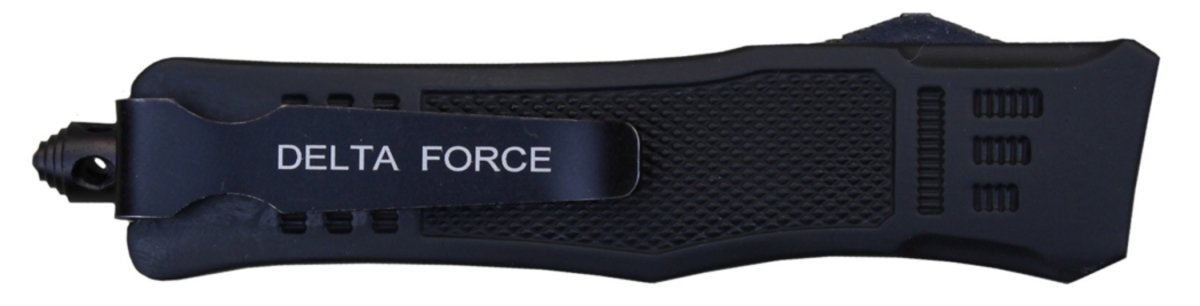 Black Auto - Mini | Delta Force OTF Knife - Delta Force at Uppercut Tactical
